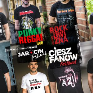 Najlepsze koszulki na festiwale 2023 w CARTON.pl