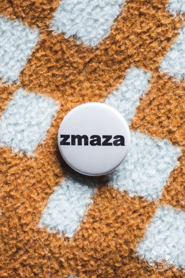 ZMAZA LOGO white/black