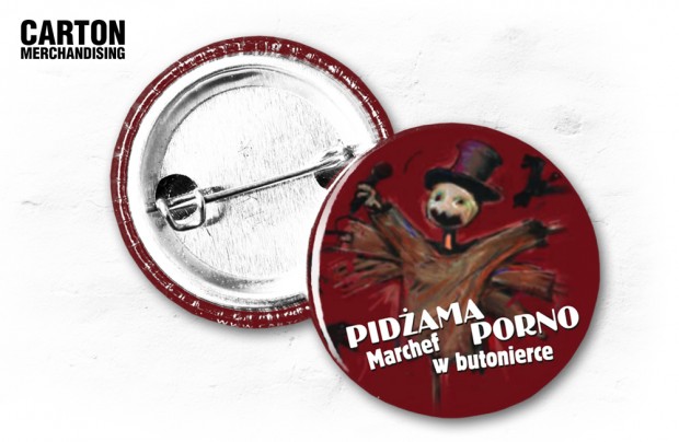 Przypinka PIDŻAMA PORNO MARCHEF W BUTONIERCE