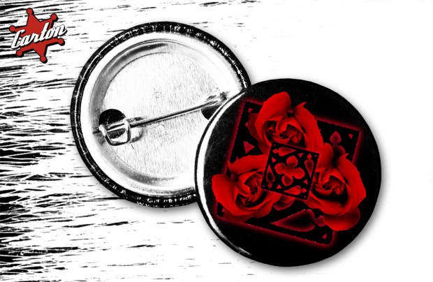 Przypinka ARTROSIS RED ROSE