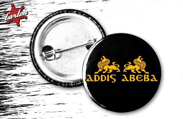 Przypinka MALEO REGGAE ROCKERS ADDIS ABEBA