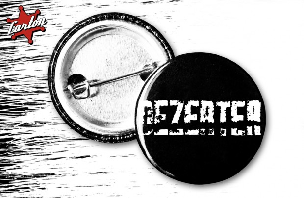 Przypinka DEZERTER LOGO