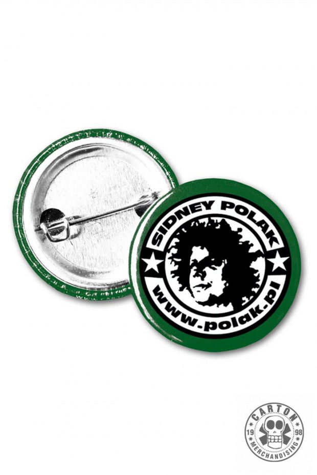 Przypinka SIDNEY POLAK GREEN