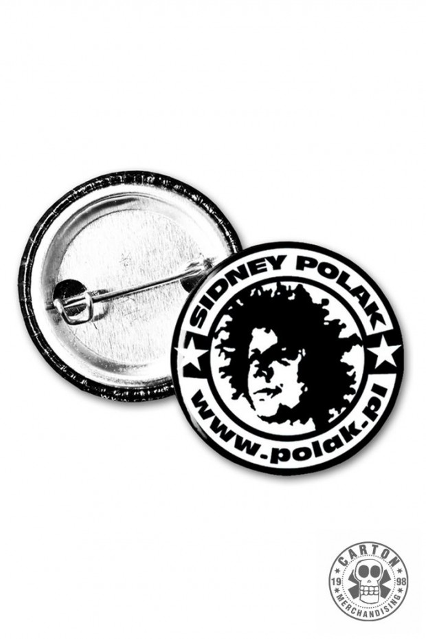Przypinka SIDNEY POLAK BLACK