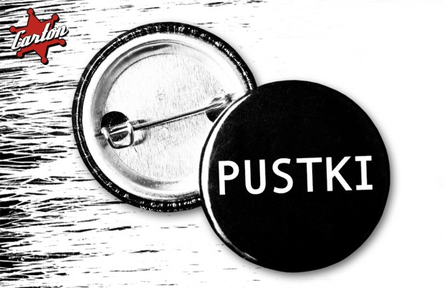 Przypinka PUSTKI LOGO