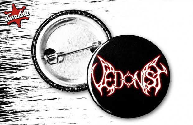 Przypinka VEDONIST LOGO