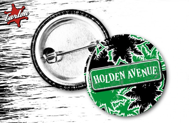 Przypinka HOLDEN AVENUE LAS PALM