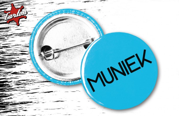 Przypinka MUNIEK MUNIEK blue