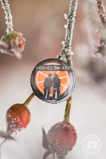 Zdjęcia produktu Przypinka KONIEC ŚWIATA ORANŻADA W KINIE MOCKBA