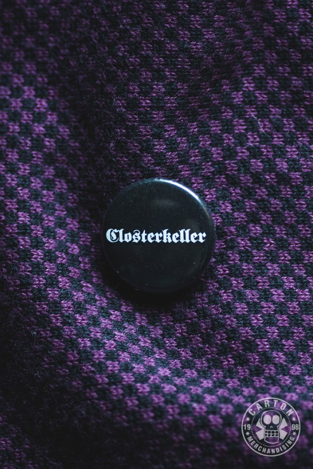 Przypinka CLOSTERKELLER LOGO OLD black