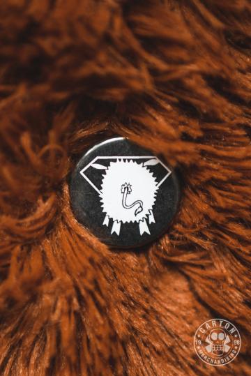 Przypinka 4DZIKI DZIKA DUPA black