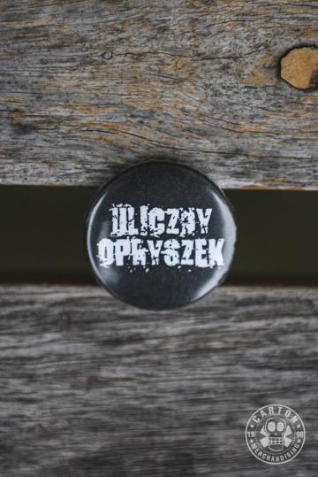 Zdjęcia produktu Przypinka ULICZNY OPRYSZEK LOGO white