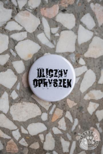 Zdjęcia produktu Przypinka ULICZNY OPRYSZEK LOGO black