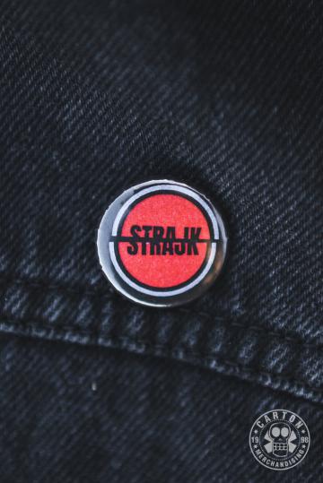 Przypinka STRAJK LOGO