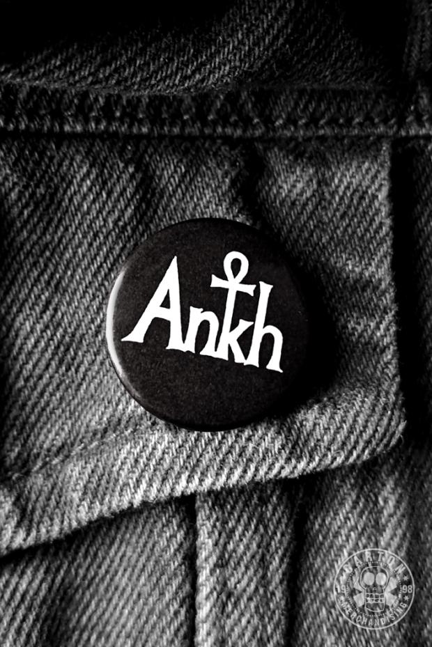 Przypinka ANKH LOGO black
