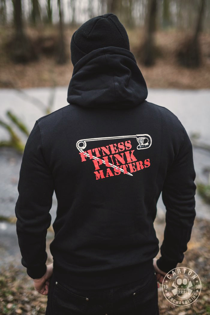 Bluza z kapturem LENIWIEC PUNK ROCK I BRAWURA carton.pl