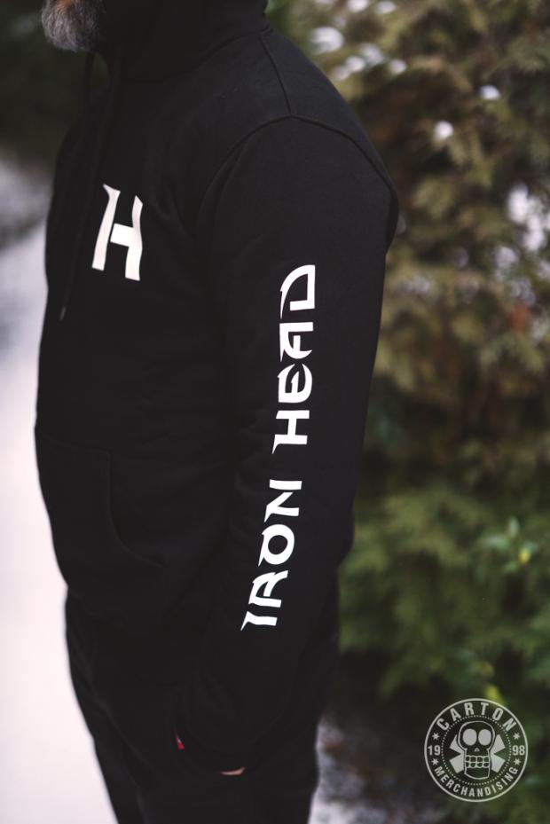 Bluza z kapturem IRON HEAD DZIEŃ ZA DNIEM