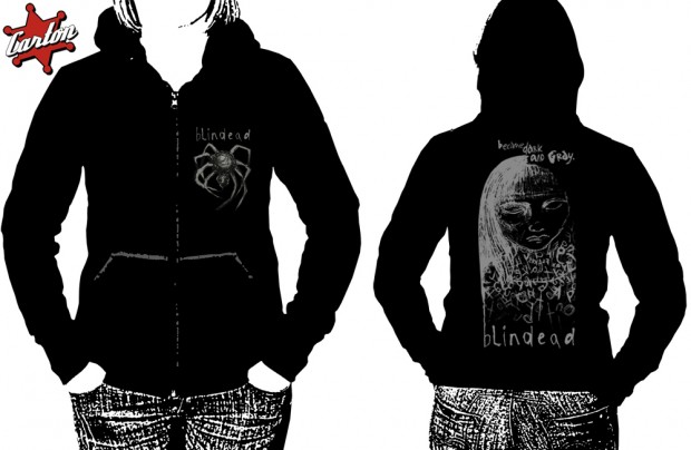 Bluza z kapturem na zamek damska BLINDEAD AFFLICTION
