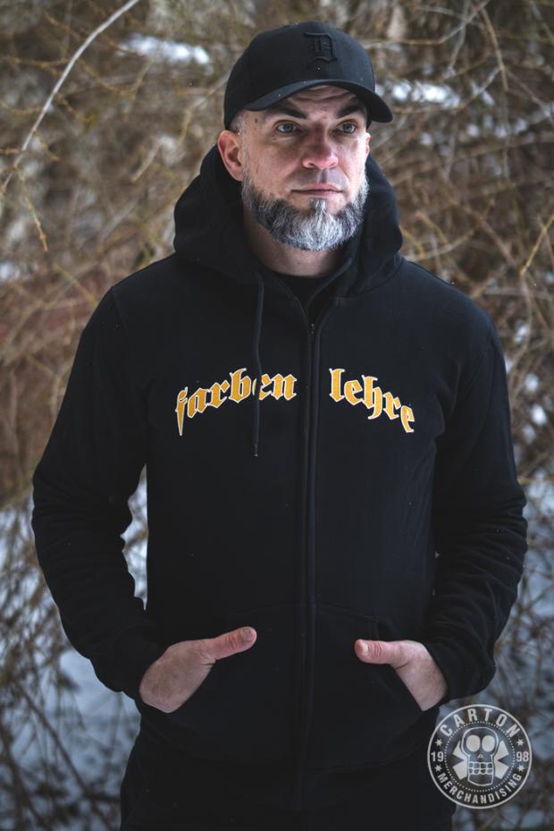 Bluza z kapturem na zamek FARBEN LEHRE SZEREGOWIEC