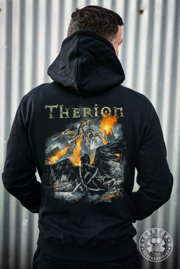 Bluza z kapturem na zamek THERION LEVIATHAN II