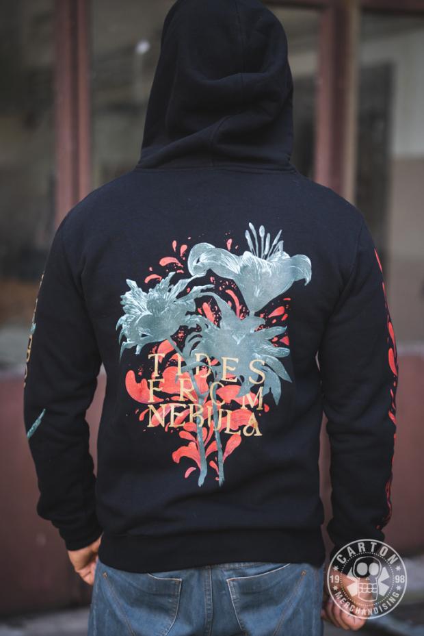 Bluza z kapturem na zamek TIDES FROM NEBULA INSTANT REWARDS - FLOWERS