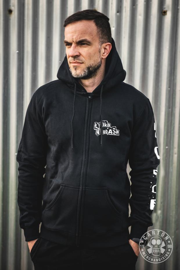 Bluza z kapturem na zamek ŁYDKA GRUBASA KRÓLOWA