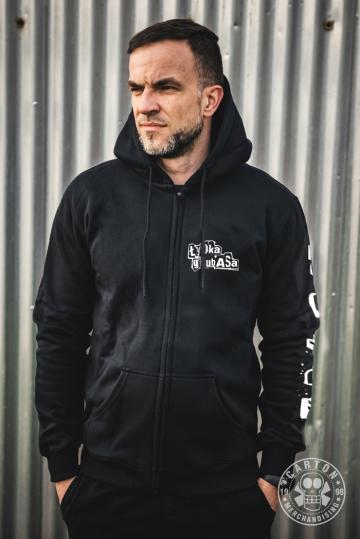 Bluza z kapturem na zamek ŁYDKA GRUBASA KRÓLOWA