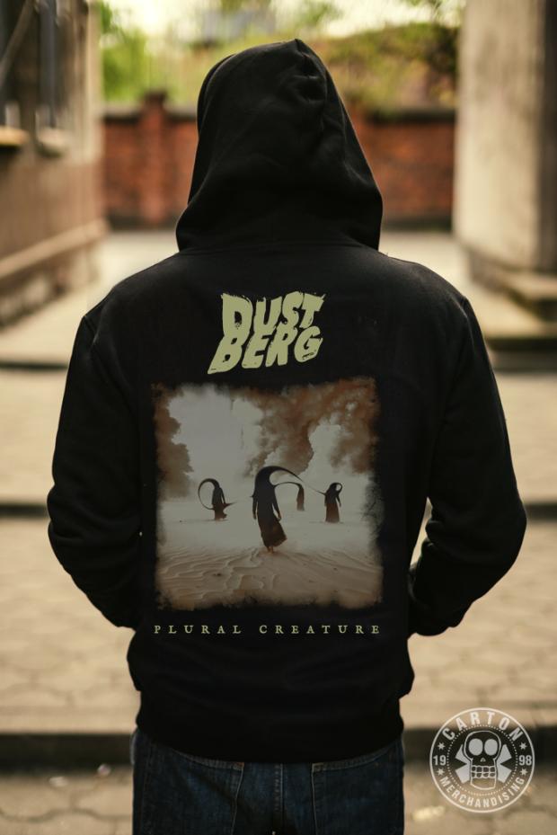 Bluza z kapturem na zamek DUST BERG PLURAL CREATURE