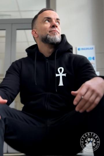 Bluza z kapturem na zamek ANKH ANKH