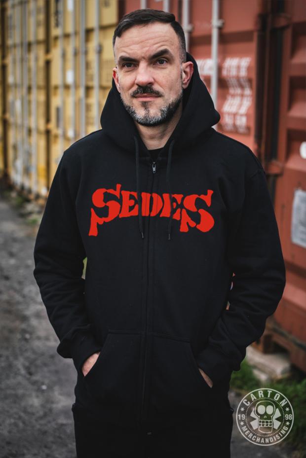 Bluza z kapturem na zamek SEDES WSZYSCY POKUTUJEMY