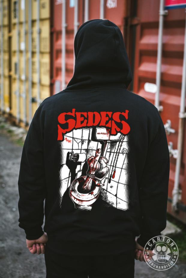 Bluza z kapturem na zamek SEDES WSZYSCY POKUTUJEMY