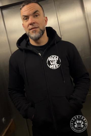 Bluza z kapturem na zamek HOW WE MET HOW WE MET