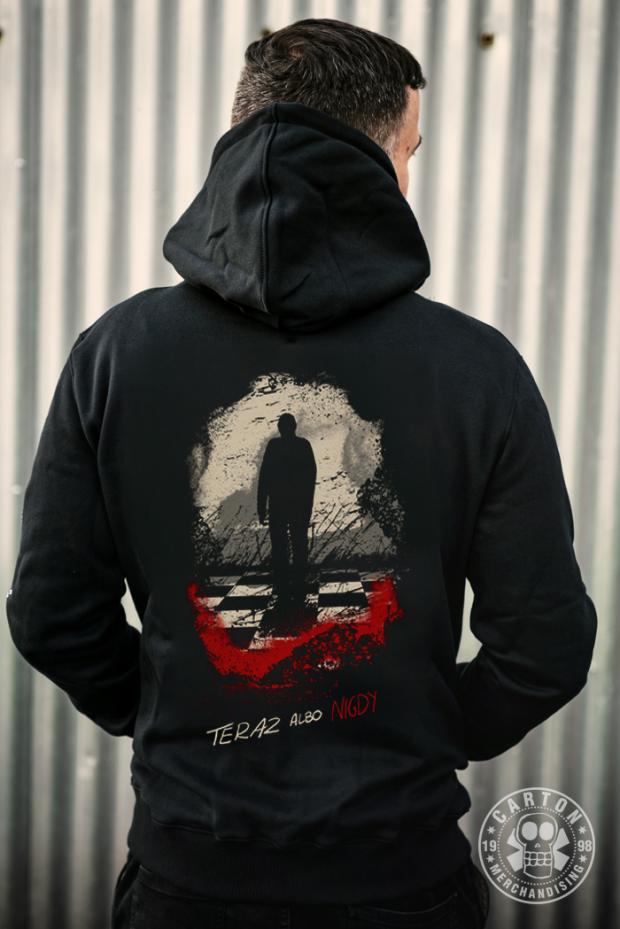 Bluza z kapturem na zamek IRON HEAD TERAZ ALBO NIGDY