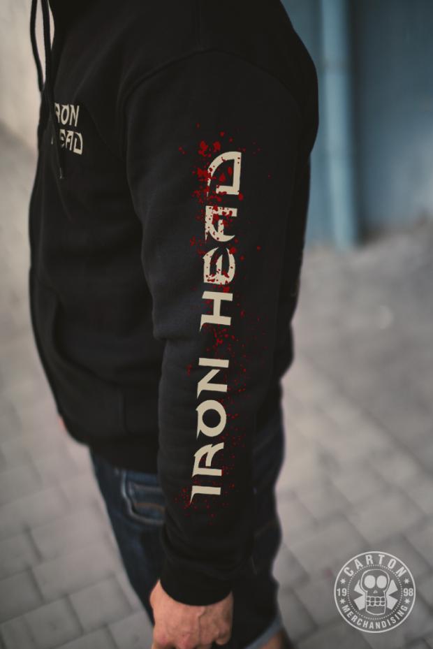 Bluza z kapturem na zamek IRON HEAD TERAZ ALBO NIGDY