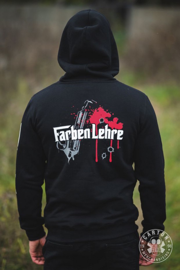 Bluza z kapturem na zamek FARBEN LEHRE FERAJNA