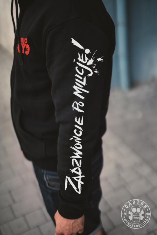 Bluza z kapturem na zamek BIG CYC ZADZWOŃCIE PO MILICJĘ