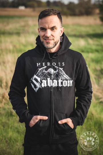 Bluza z kapturem na zamek SABATON HEROES CZECH REPUBLIC