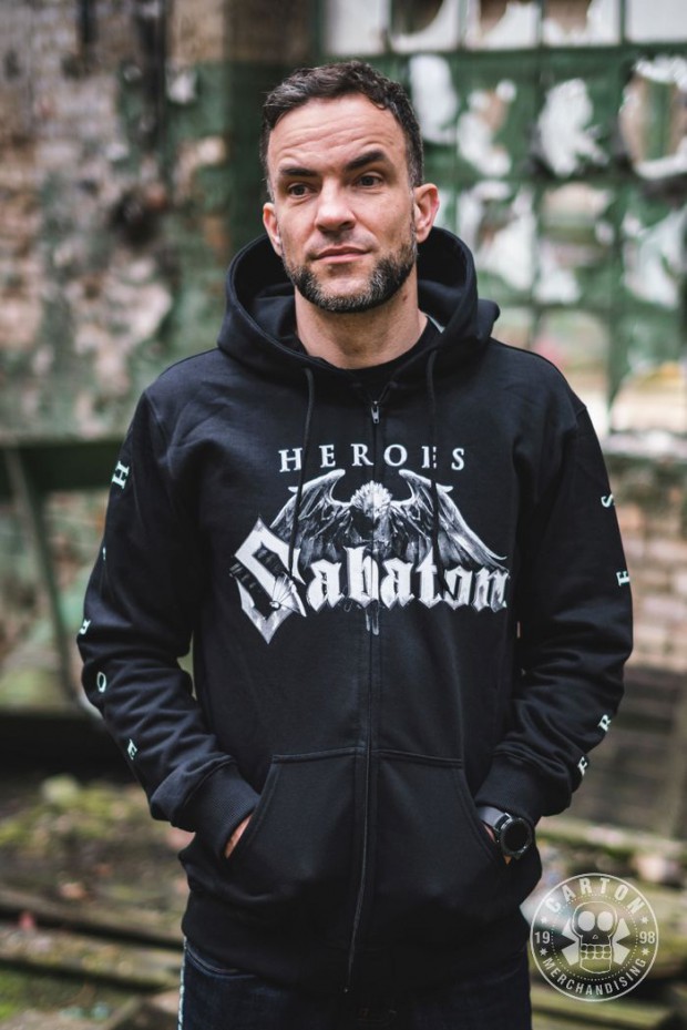 Bluza z kapturem na zamek SABATON HEROES POLAND