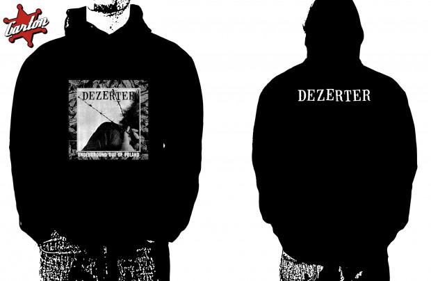 Bluza z kapturem DEZERTER UNDERGROUND OUT OF POLAND