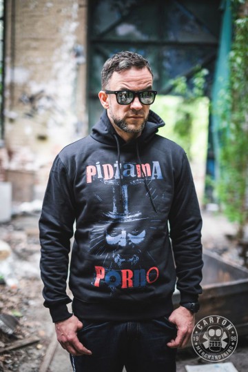 Bluza z kapturem PIDŻAMA PORNO SPRZEDAWCA JUTRA - GRABAŻ