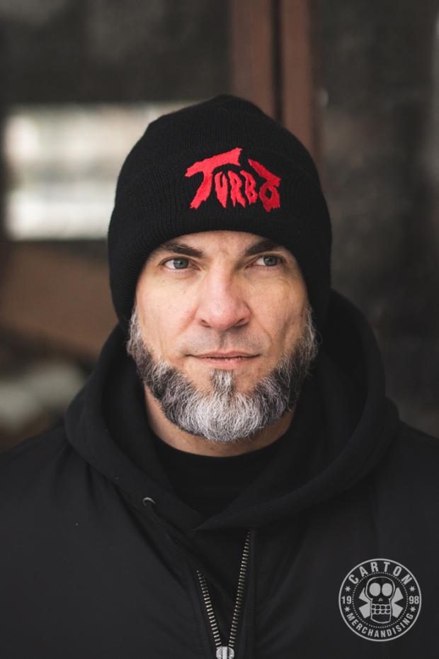 Czapka TURBO LOGO red