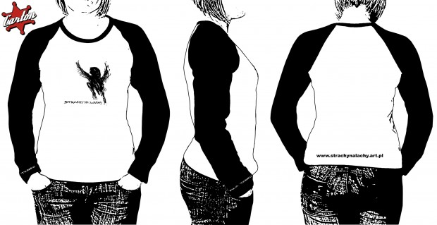 Long sleeve damski STRACHY NA LACHY PIŁA TANGO