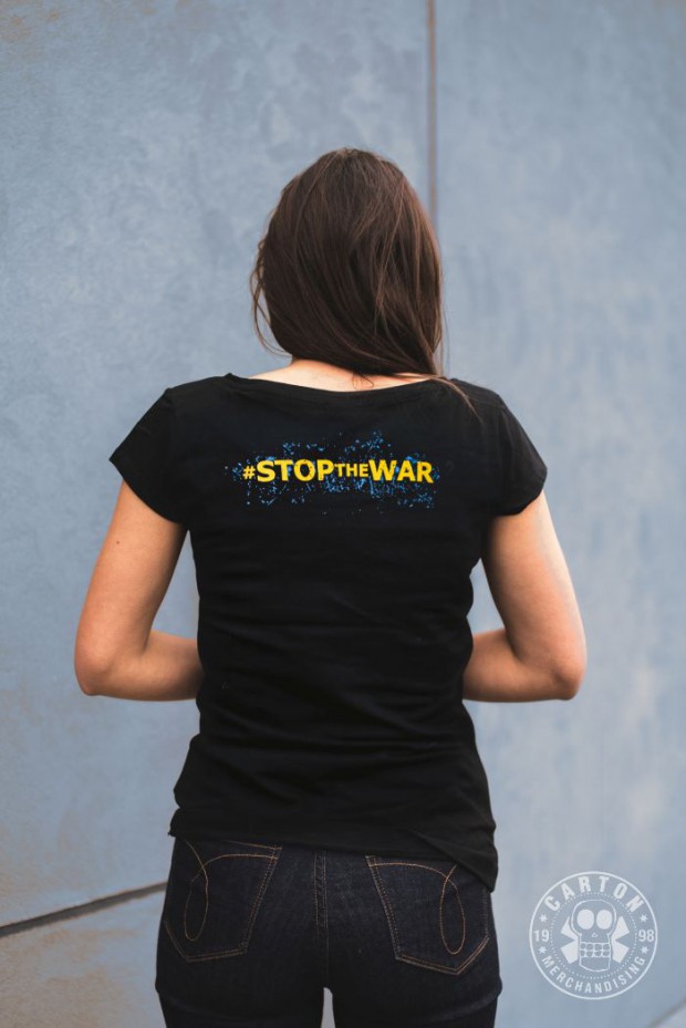 Koszulka damska FARBEN LEHRE STOP THE WAR