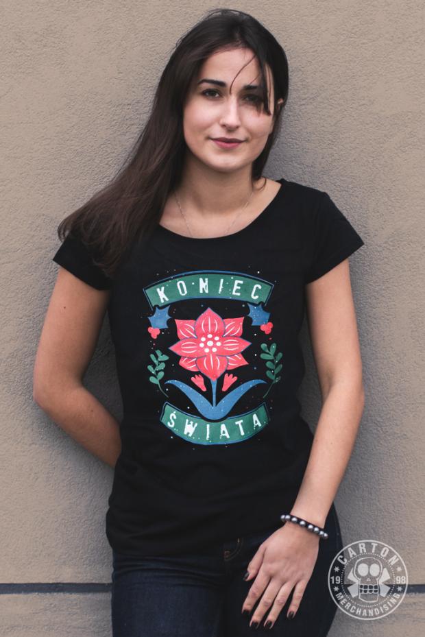 Koszulka damska KONIEC ŚWIATA FOLK