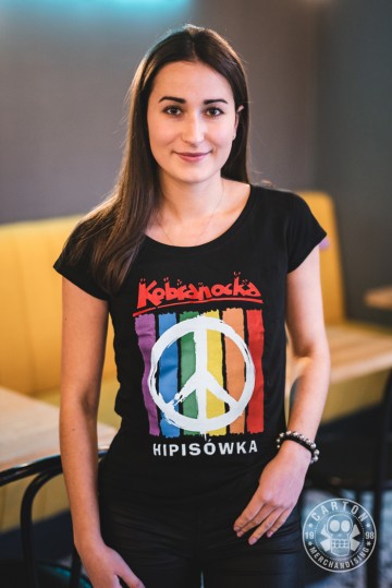 Koszulka damska KOBRANOCKA HIPISÓWKA