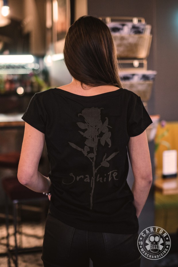 Koszulka damska CLOSTERKELLER GRAPHITE ROSE