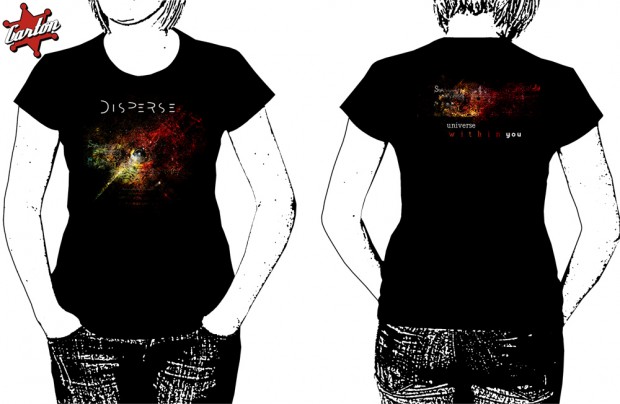 Koszulka damska DISPERSE UNIVERSE WITHIN YOU