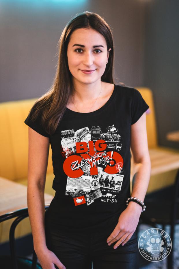Koszulka damska BIG CYC ZADZWOŃCIE PO MILICJĘ