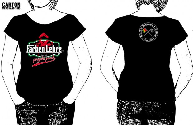 Zdjęcia produktu Koszulka damska FARBEN LEHRE PROJEKT PUNK
