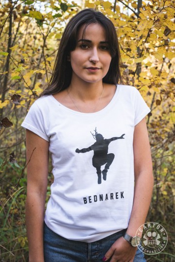Zdjęcia produktu Koszulka damska BEDNAREK WITAJ EUFORIO white
